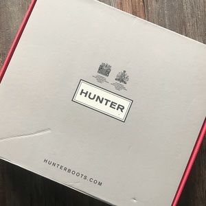 Hunter boots sz 8 Hunter green women’s short boot